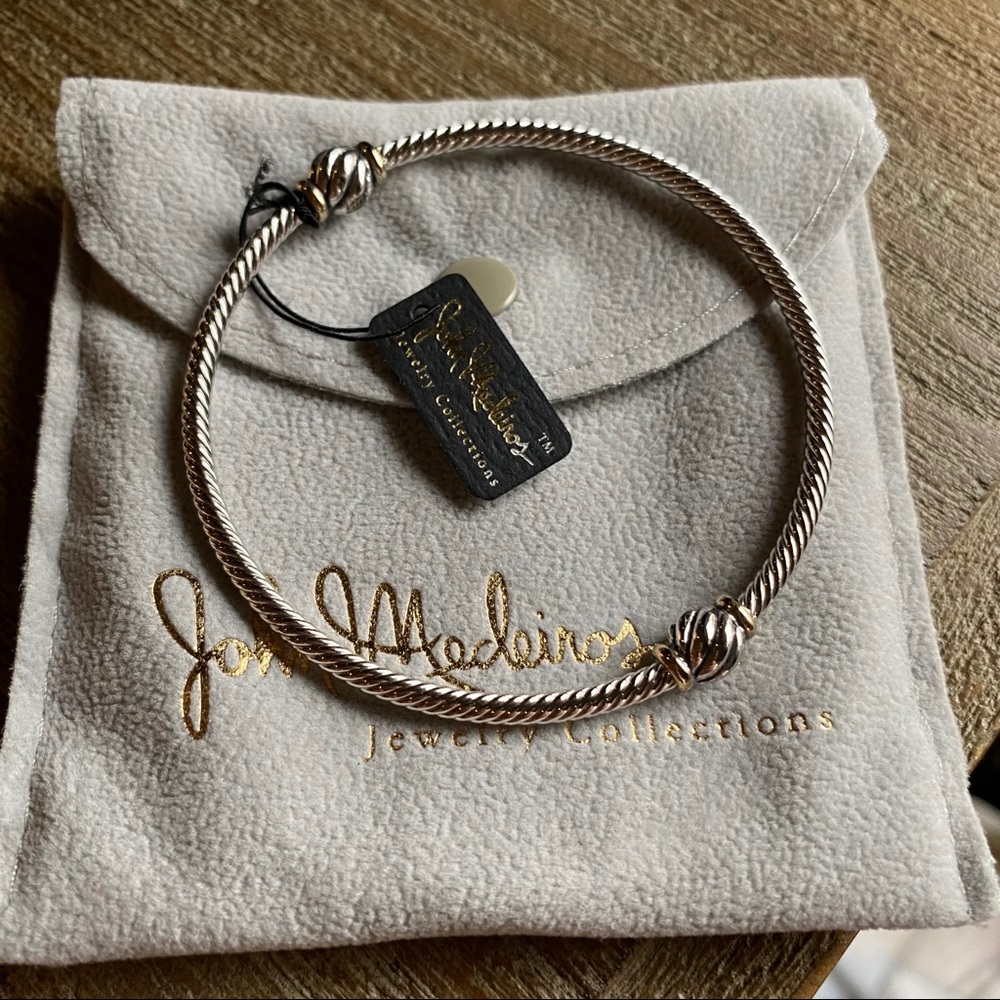 John Medeiros silver bracelet